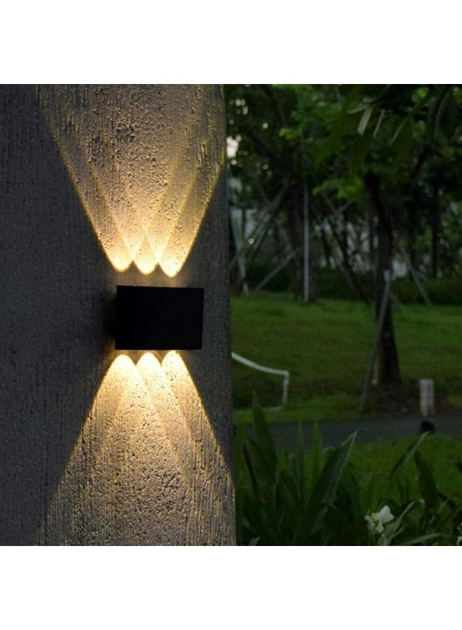 Beauenty Aluminum Waterproof LED Wall Lamp (Black, 3000K) - Image 3